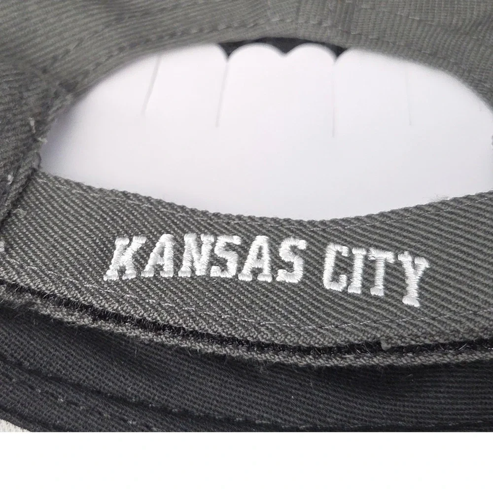 Kansas City Royals 47 Brand Hat YOUTH MVP Dark Gray Adjustable Cap‎ MLB New